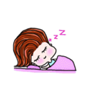Jummum Girl（個別スタンプ：34）