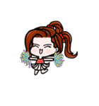 Jummum Girl（個別スタンプ：35）