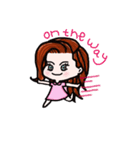 Jummum Girl（個別スタンプ：36）