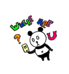 Mr. and Mrs.Panda（個別スタンプ：6）