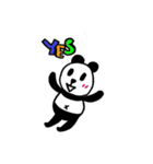 Mr. and Mrs.Panda（個別スタンプ：7）