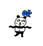 Mr. and Mrs.Panda（個別スタンプ：9）