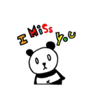 Mr. and Mrs.Panda（個別スタンプ：10）