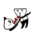Mr. and Mrs.Panda（個別スタンプ：16）