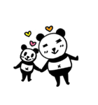 Mr. and Mrs.Panda（個別スタンプ：17）