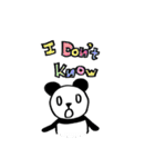 Mr. and Mrs.Panda（個別スタンプ：37）
