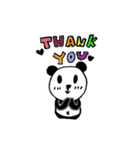 Mr. and Mrs.Panda（個別スタンプ：38）