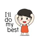 I love English (2)（個別スタンプ：40）