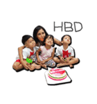 TRIPLET ANDA ADA AIDA（個別スタンプ：1）