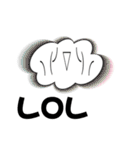 crazy cloud（個別スタンプ：25）