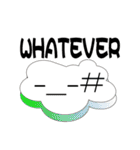 crazy cloud（個別スタンプ：36）