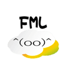 crazy cloud（個別スタンプ：38）