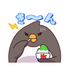 ものぐさペンギン(夏)（個別スタンプ：15）