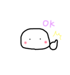 かわいいおもち（個別スタンプ：4）