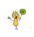 Yellow love（個別スタンプ：5）