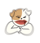 Moody dog（個別スタンプ：10）