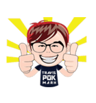 POK Travis Marh V2（個別スタンプ：23）