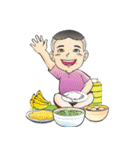Arun and Ratri v2 stickers（個別スタンプ：1）