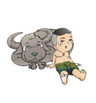 Arun and Ratri v2 stickers（個別スタンプ：11）