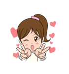 Nong Sauy Cute Girl（個別スタンプ：3）
