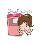 Nong Sauy Cute Girl（個別スタンプ：12）