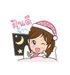 Nong Sauy Cute Girl（個別スタンプ：21）