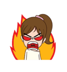 Nong Sauy Cute Girl（個別スタンプ：30）