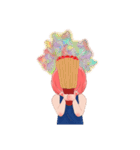 KOKAEW Pink holic girl（個別スタンプ：6）