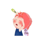 KOKAEW Pink holic girl（個別スタンプ：13）
