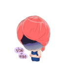 KOKAEW Pink holic girl（個別スタンプ：16）