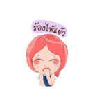 KOKAEW Pink holic girl（個別スタンプ：37）
