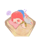 KOKAEW Pink holic girl（個別スタンプ：38）