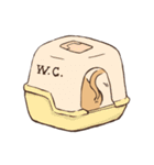 うちのねこ、たわし。（個別スタンプ：32）