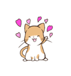 うちのねこ、たわし。（個別スタンプ：34）