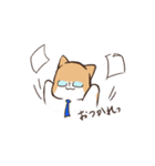 うちのねこ、たわし。（個別スタンプ：35）