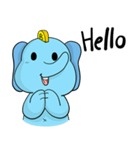 Dealcha！ The Blue Elephant（個別スタンプ：4）