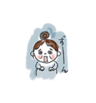 ほっこりこどもスタンプ（個別スタンプ：6）