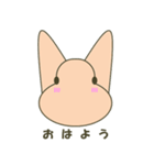 ウサギのとろろ（個別スタンプ：5）