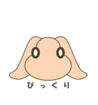 ウサギのとろろ（個別スタンプ：13）