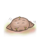 ゆるゆるミミズクさん（個別スタンプ：1）