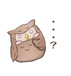 ゆるゆるミミズクさん（個別スタンプ：13）