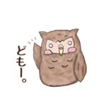 ゆるゆるミミズクさん（個別スタンプ：30）