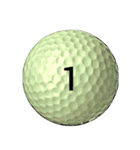 ゴルフボールズ 3（個別スタンプ：32）