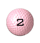 ゴルフボールズ 3（個別スタンプ：33）