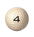 ゴルフボールズ 3（個別スタンプ：35）
