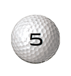 ゴルフボールズ 3（個別スタンプ：36）