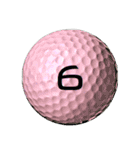ゴルフボールズ 3（個別スタンプ：37）