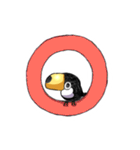マメオオハシ（個別スタンプ：4）