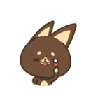 Hoppy Happy Dog（個別スタンプ：22）