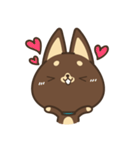 Hoppy Happy Dog（個別スタンプ：26）